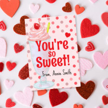 Du bist süße Sundae-Valentinstag