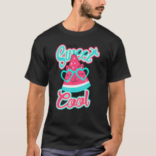 Du bist süße und kühle Wassermelone Katze für Wass T-Shirt