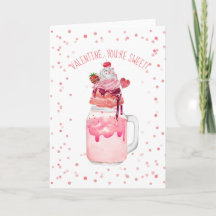 Du bist süße Valentine Liebe Candy Crazy Milkshake