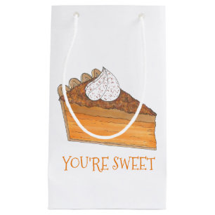Du bist Sweet Potato Pie Slice Weihnachtsessen Sou Kleine Geschenktüte