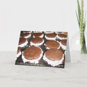 Du bist Sweet Whoopie Pies Dankeschön Feinschmecke Dankeskarte