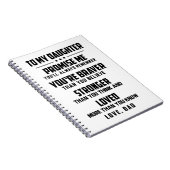 Du bist tapfer, als du glaubst notizblock (Rechte Seite)