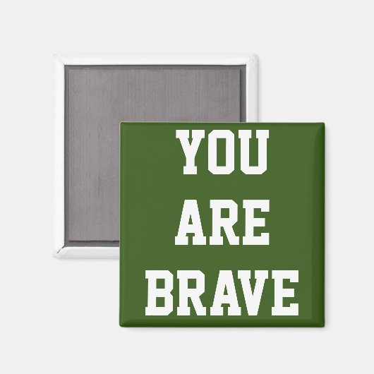 Du bist tapfer Magnet (Vorderseite/Rückseite)