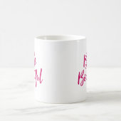 Du bist tapfer und schön. kaffeetasse (Mittel)