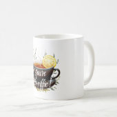 Du bist Tea-riffic! Funny Tea Lover Graphic Kaffeetasse (VorderseiteRechts)