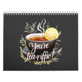 Du bist Tea-riffic! Funny Tea Lover Graphic Kalender (Titelbild)