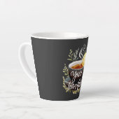 Du bist Tea-riffic! Funny Tea Lover Graphic Milchtasse (Linke Ecke)