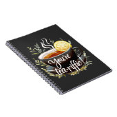 Du bist Tea-riffic! Funny Tea Lover Graphic Notizblock (Rechte Seite)