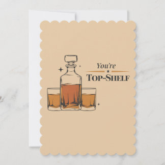 Du bist Top Shelf Funny Old Mohioned Vater Geburts Einladung