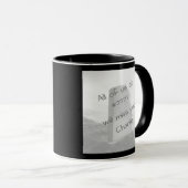 [Du bist tot für uns] Witziger Arbeiter, der Kaffe Tasse (VorderseiteRechts)