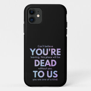 Du bist tot zu uns! - R.I.P. Verräter!: Mitarbeite Case-Mate iPhone Hülle