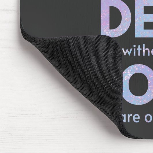 Du bist tot zu uns! - R.I.P. Verräter!: Mitarbeite Mousepad (Ecke)