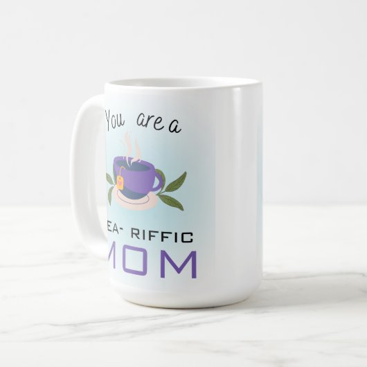 Du bist tränenreiche Mutter. Kaffeetasse (Vorderseite Links)