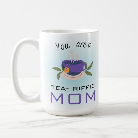 Du bist tränenreiche Mutter. Kaffeetasse (Links)