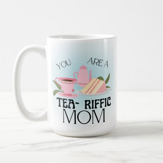 Du bist tränenreiche Mutter. Kaffeetasse (Links)