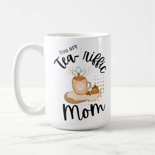 Du bist tränenreiche Mutter. Kaffeetasse (Links)