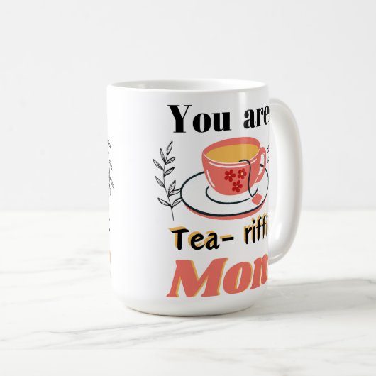 Du bist tränenreiche Mutter. Kaffeetasse (VorderseiteRechts)