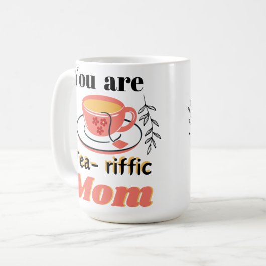 Du bist tränenreiche Mutter. Kaffeetasse (Vorderseite Links)