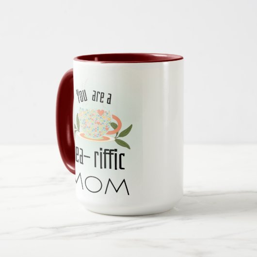 Du bist tränenreiche Mutter. Tasse (Vorderseite Links)