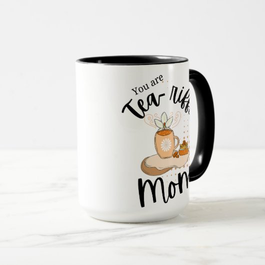 Du bist tränenreiche Mutter. Tasse (VorderseiteRechts)