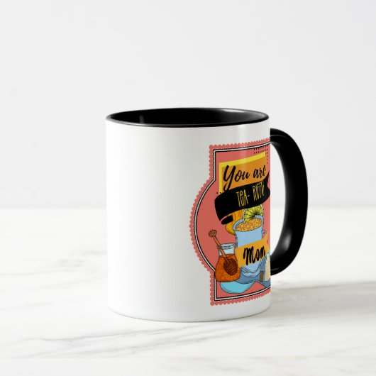 Du bist tränenreiche Mutter. Tasse (VorderseiteRechts)