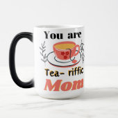 Du bist tränenreiche Mutter. Verwandlungstasse (Links)