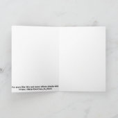 Du bist TRASH. Karte (Innenseite)