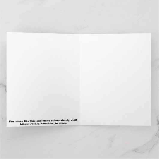 Du bist TRASH. Karte (Innenseite)