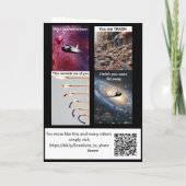 Du bist TRASH. Karte (Rückseite)