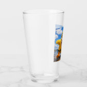 DU bist ÜBERAUS TOLL, VATER! Glas (Rechts)