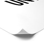 Du bist Ungläubi-bao Niedlich Dimsum Bao Pun Poster (Ecke)