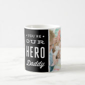 Du bist unsere Helden-Daddy-FotoCollage Kaffeetasse (Mittel)