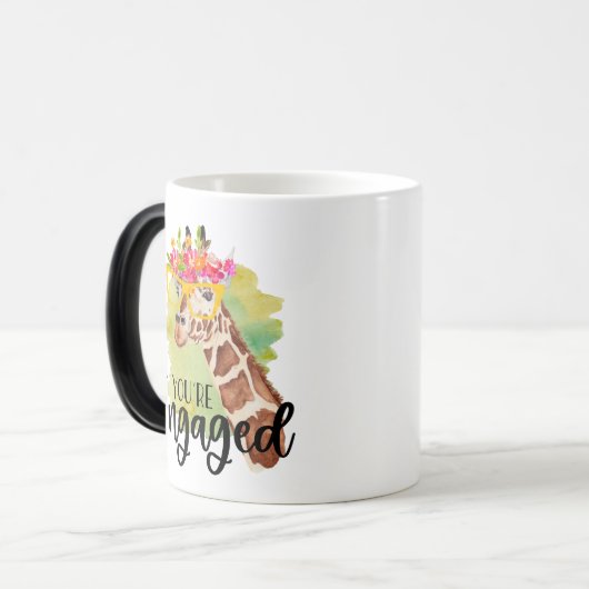 Du bist Verlobte Tasse (Vorderseite Links)