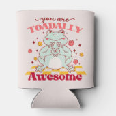 "Du bist völlig Phantastisch" | Niedlicher Froschp Dosenkühler (Rückseite)