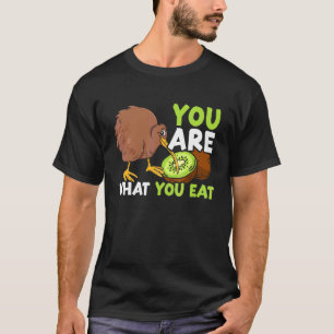 Du bist, was du isst Kiwi-Vogel Neuseeland T-Shirt