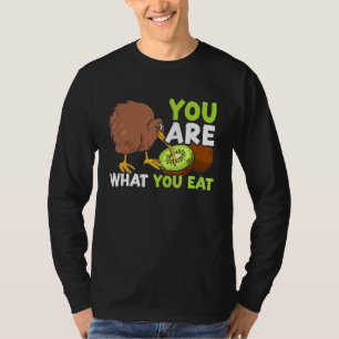 Du bist, was du isst Kiwi-Vogel Neuseeland T-Shirt