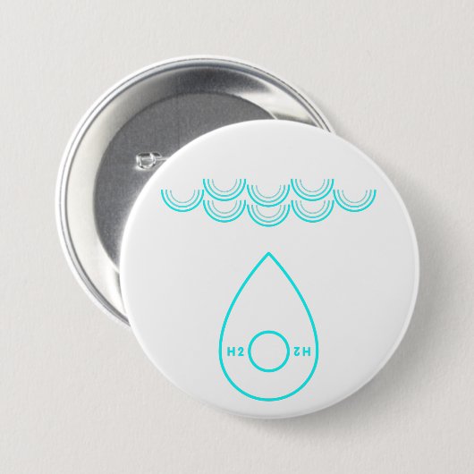 Du bist Wasser Button (Vorne & Hinten)