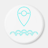 Du bist Wasser Magnet (Vorne)