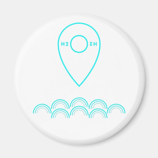 Du bist Wasser Magnet (Vorne)