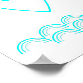Du bist Wasser Poster (Ecke)
