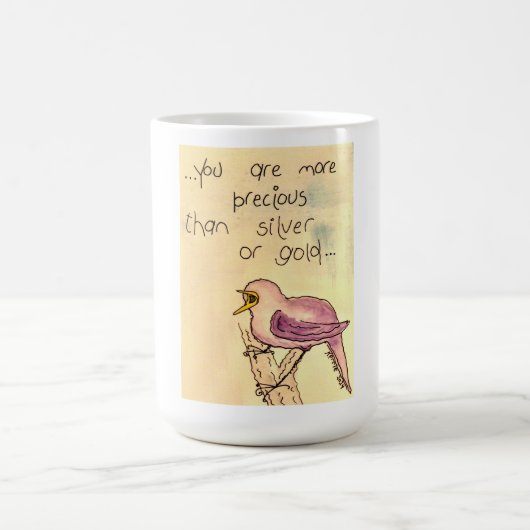 Du bist Wertvoller Kaffeetasse (Mittel)