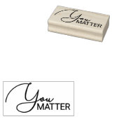 Du bist wichtig 1 gummistempel (Stempel)