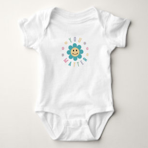 Du bist wichtig baby strampler