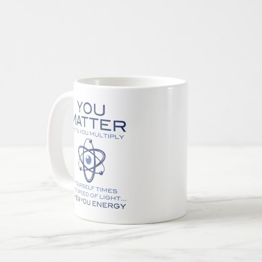 Du bist wichtig kaffeetasse (Vorderseite Links)