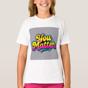 Du bist wichtig Kids T-Shirt, Bewusstsein für psyc T-Shirt