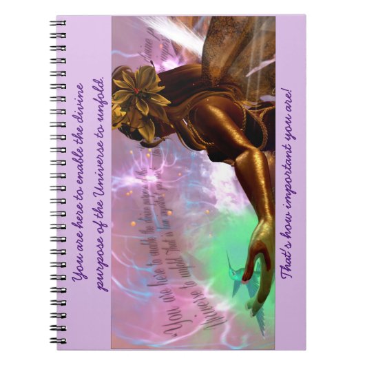 Du bist wichtig! notizblock (Vorderseite)