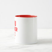 Du bist wichtig" Positives rotes Herz Tasse (Zentrum)