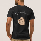 "Du bist wichtig" T-Shirt (Rückseite)