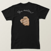 "Du bist wichtig" T-Shirt (Design Rückseite)