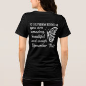 Du bist wichtig Tri-Blend shirt (Rückseite)